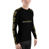Way of the Bison Men's Rash Guard