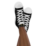 Women’s high top canvas shoes
