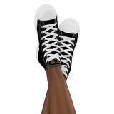 Women’s high top canvas shoes